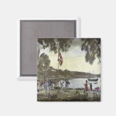 Die Gründung Australiens durch Capt Arthur Magnet (Vorderseite/Rückseite)