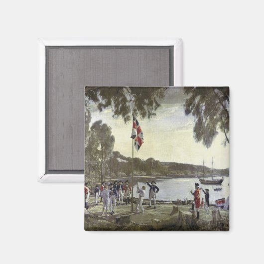 Die Gründung Australiens durch Capt Arthur Magnet (Vorderseite/Rückseite)
