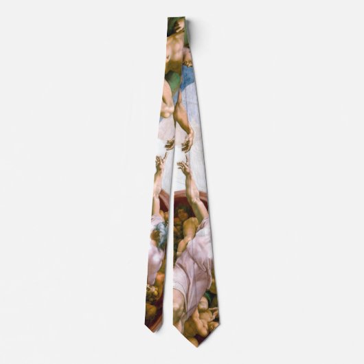 Die Gründung von Adam, Michelangelo Krawatte (Rückseite)