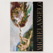 Die Gründung von Adam, Michelangelo Puzzle (Vertikal)