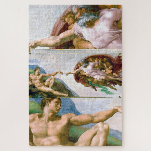 Die Gründung von Adam, Michelangelo Puzzle