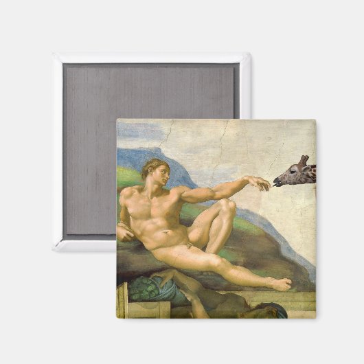 Die Gründung von Adam Parody Magnet (Vorderseite/Rückseite)