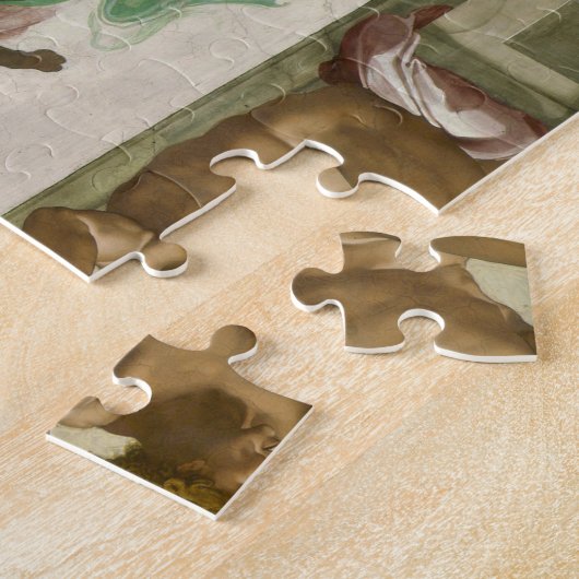 Die Gründung von Adam, Sixtinische Kapelle, Michel Puzzle (Seite)