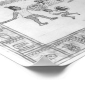 Die Gründung von Tenochtitlan Poster (Ecke)