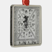 Die Gründung von Tenochtitlan Silbernes Ornament (Rechts)
