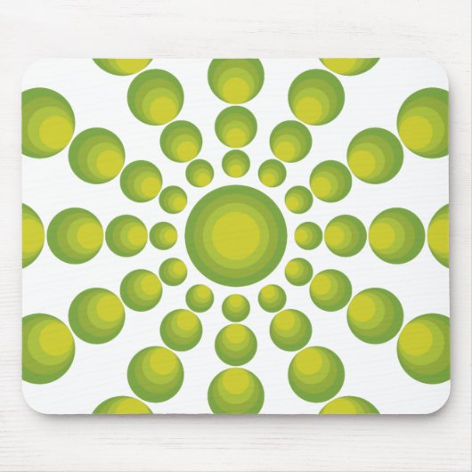 Die Grüne der 70er Jahre Mousepad (Vorne)