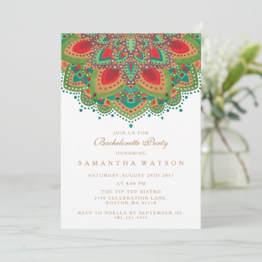 Die grüne einladung (Stehend Vorderseite)