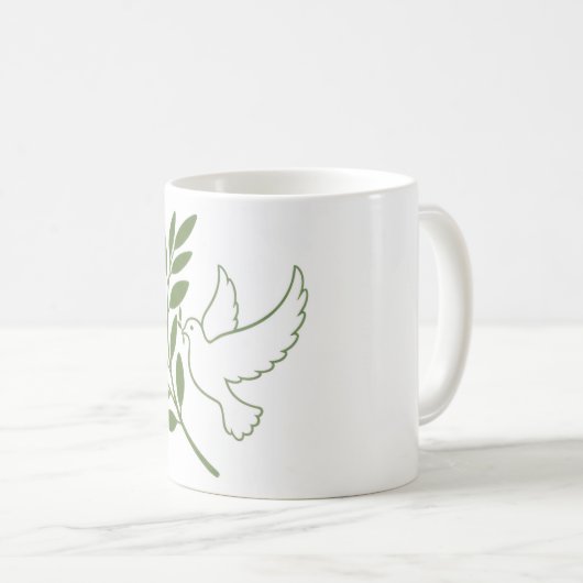 Die grüne Hoffnung Kaffeetasse (VorderseiteRechts)