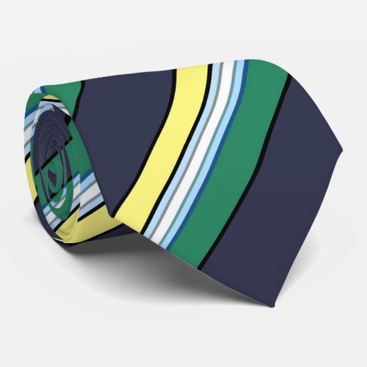 Die Grüne Krawatte gelb wird und - Präsidenten (Gerollt)