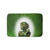 Die grüne Lady Badematte (Vorderseite)