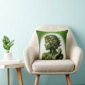 Die grüne Lady Kissen (Stuhl )