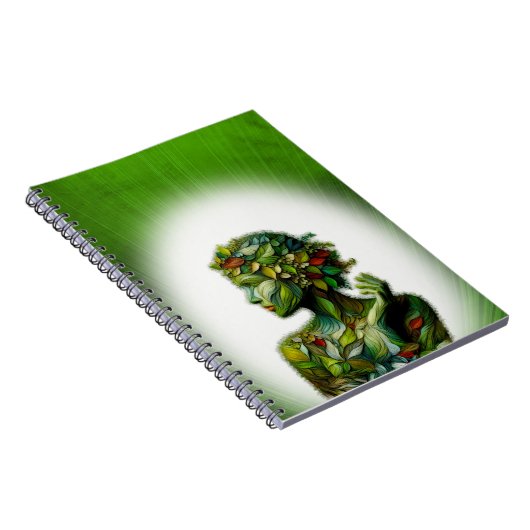 Die grüne Lady Notizblock (Rechte Seite)