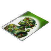 Die grüne Lady Notizblock (Linke Seite)