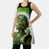 Die grüne Lady Schürze (InSitu)