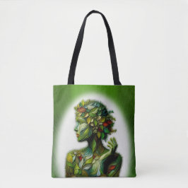 Die grüne Lady Tasche