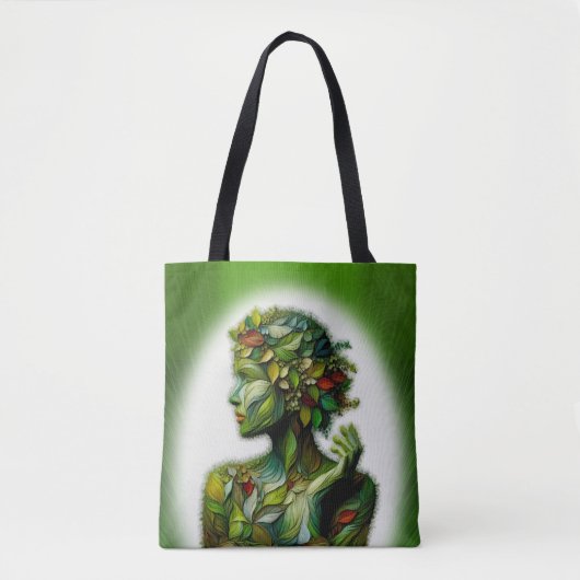Die grüne Lady Tasche (Vorderseite)