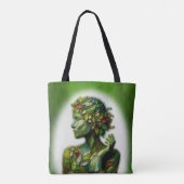 Die grüne Lady Tasche (Rückseite)