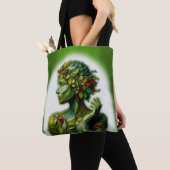 Die grüne Lady Tasche (Von Nahem)