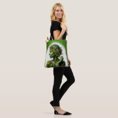 Die grüne Lady Tasche (Am Model)