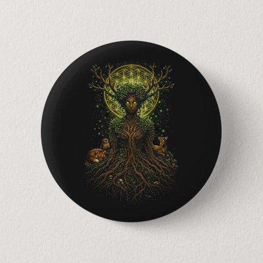 Die grüne Mutter Button (Vorderseite)