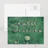 Die grüne Postkarte (Vorne/Hinten)