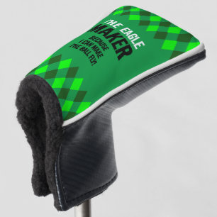 Die grüne Raute des Adlermachers Golf Headcover