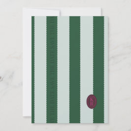 Die grüne Skala Save the Date Einladung