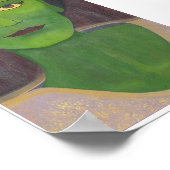 Die grüne Tara Bodhisattva Poster (Ecke)