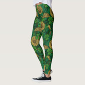 Die grüne und gelbe Wiese Leggings (Links)