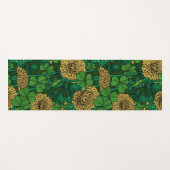 Die grüne und gelbe Wiese Yogamatte (Vorderseite (Horizontal))