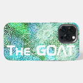 Die grüne Ziege iPhone Hülle (Rückseite (Horizontal))