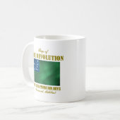 Die grünen Bergjungen Kaffeetasse (Vorderseite Links)