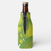 Die grünen Blasen Flaschenkühler (Flasche Rückseite)