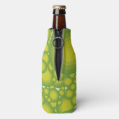 Die grünen Blasen Flaschenkühler (Flasche Rückseite)