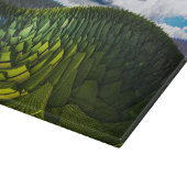 Die grünen Hügel der Erde Schneidebrett (Ecke)