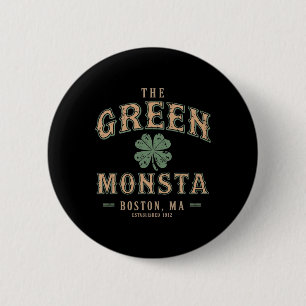 Die grünen Monsta-Outfits St. Patricks Day Boston  Button
