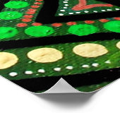 Die grünen Reisen Poster (Ecke)