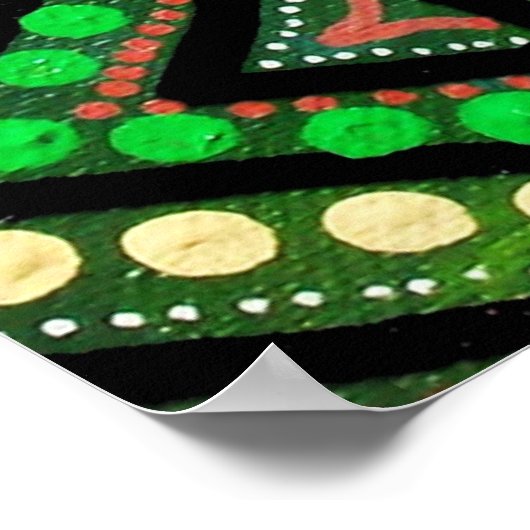 Die grünen Reisen Poster (Ecke)