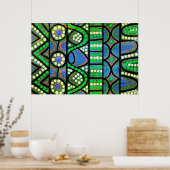 Die grünen Reisen Poster (Küche)