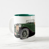 Die Grünen TC Zweifarbige Tasse (Vorderseite Links)