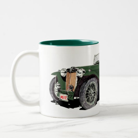 Die Grünen TC Zweifarbige Tasse (Links)