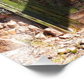 Die grünen Türen Fotodruck (Ecke)