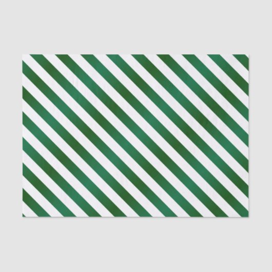 Die grünen und weißen Streifen Seidenpapier (Vorderseite)