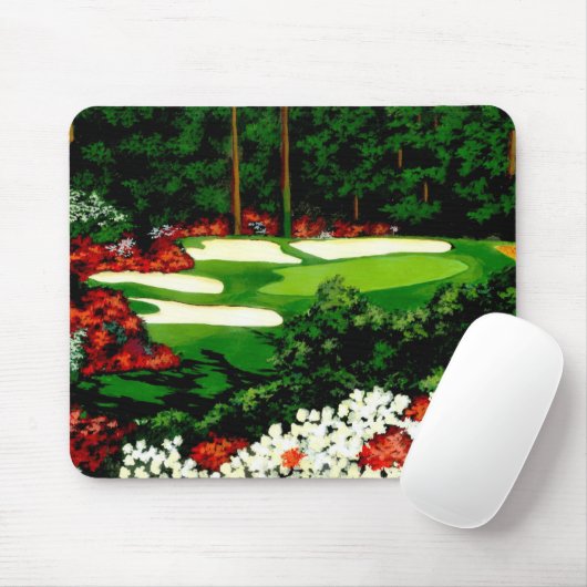Die Grüntöne, der Golfplatz Mouse Pad Mousepad (Mit Mouse)