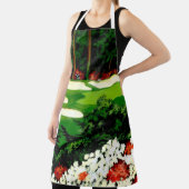 Die Grüntöne, die Schürze des Golfplatzes (InSitu)