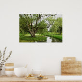 Die Grüntöne von großartigem vor Poster (Küche)