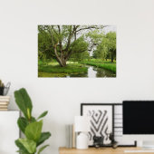 Die Grüntöne von großartigem vor Poster (Heimbüro)