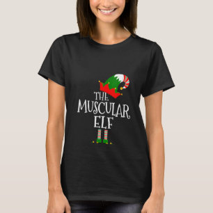 Die Gruppe der Frauen, die die Muskel-Elf-Matching T-Shirt