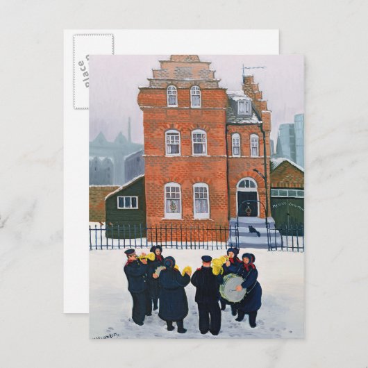 Die Gruppe der Heilsarmee Postkarte (Vorne/Hinten)