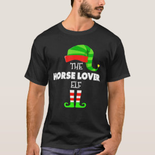 Die Gruppe der Pferde Elf, die Weihnachtsjunges de T-Shirt